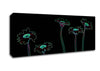 Abstarct Neon Floral 29 Canvas Wall Art