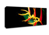 Bird Of Paradise In Sunlight Canvas Wall Art