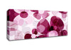 Mauve Pink Daisies Canvas Wall Art