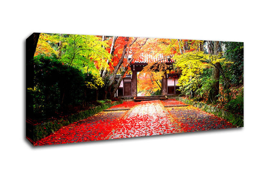 Autumn In Japan Canvas Wall Art