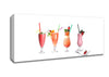 Summer Cocktails Canvas Wall Art