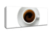 Coffee Swirl Canvas Wall Art