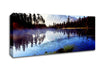 Canadian Lake Mist Canvas Wall Art