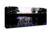 The Purple Morning Lake Canvas Wall Art