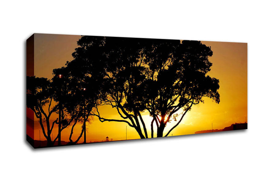 The Hidden Sun Canvas Wall Art