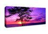 Red Ocean Tree Canvas Wall Art