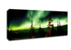 Northern Lights Green Canvas Wall Art