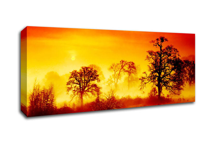 The Trees Awake Canvas Wall Art