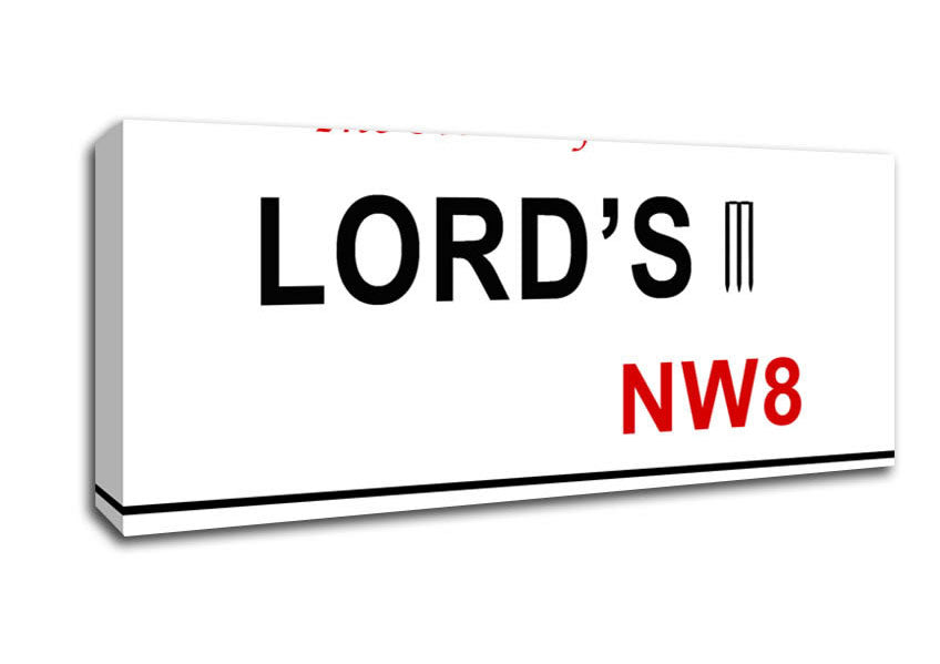 Lords Signs Canvas Wall Art