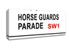 Horse Guards Parade Signs Canvas Wall Art