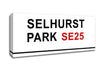 Selhurst Park Signs Canvas Wall Art