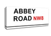 Abbey Road Signs Canvas Wall Art