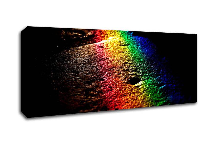 Rainbow Reflection Canvas Wall Art