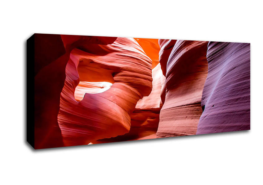 Lower Antelope Canyon Canvas Wall Art