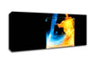 Pouring Fire And Water Canvas Wall Art