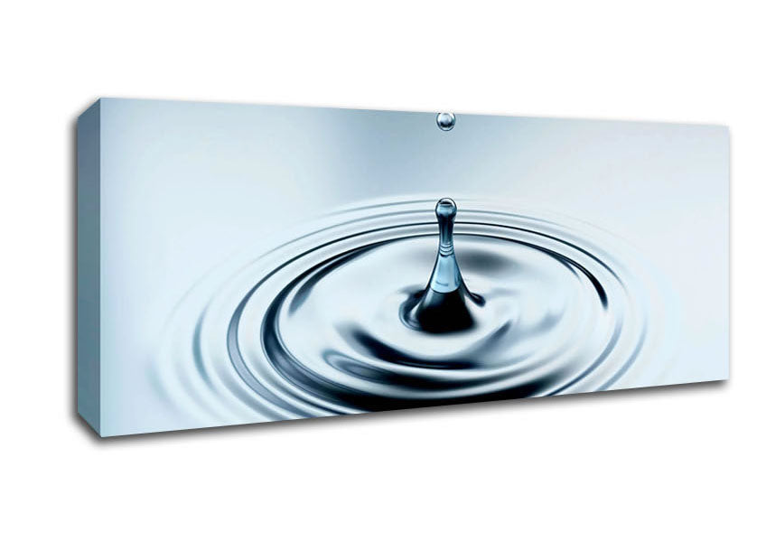 Diamond Droplet Canvas Wall Art