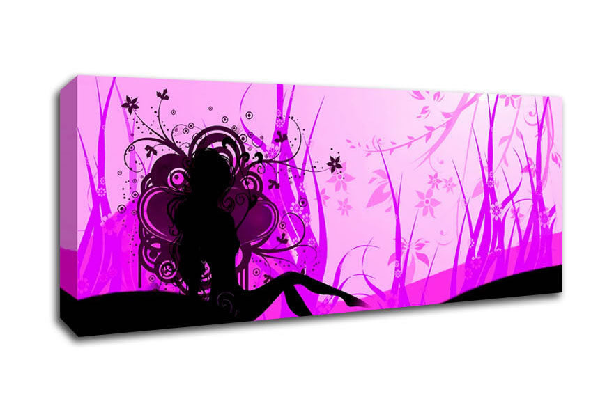 The Pink Lady Canvas Wall Art