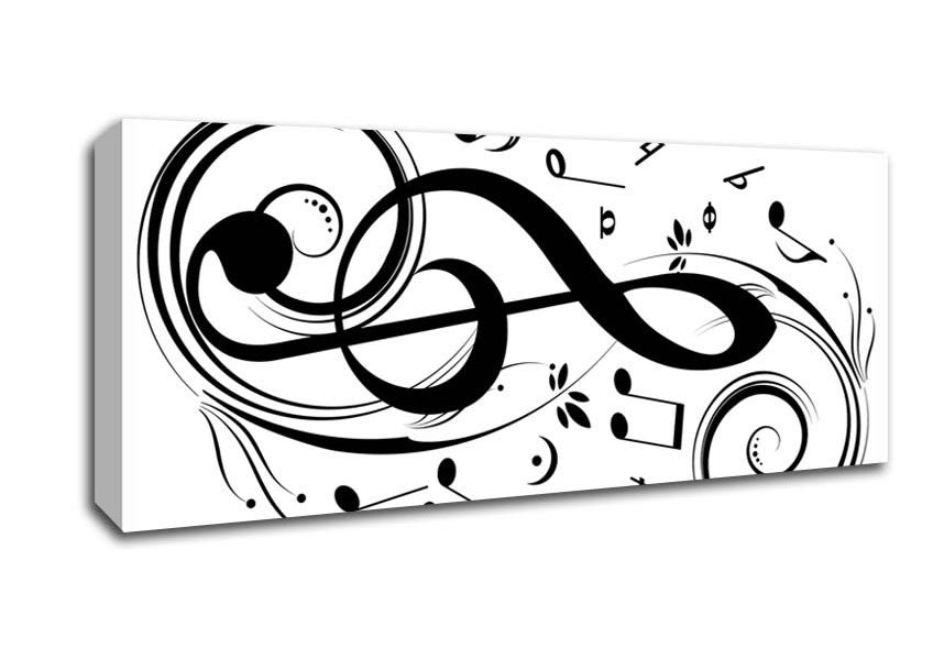 Musical Note Canvas Wall Art