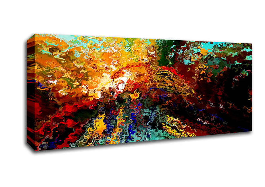 Battle Of The Planets Canvas Wall Art