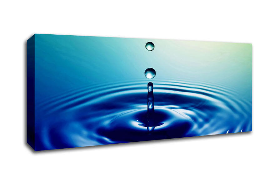 Water Droplet Canvas Wall Art