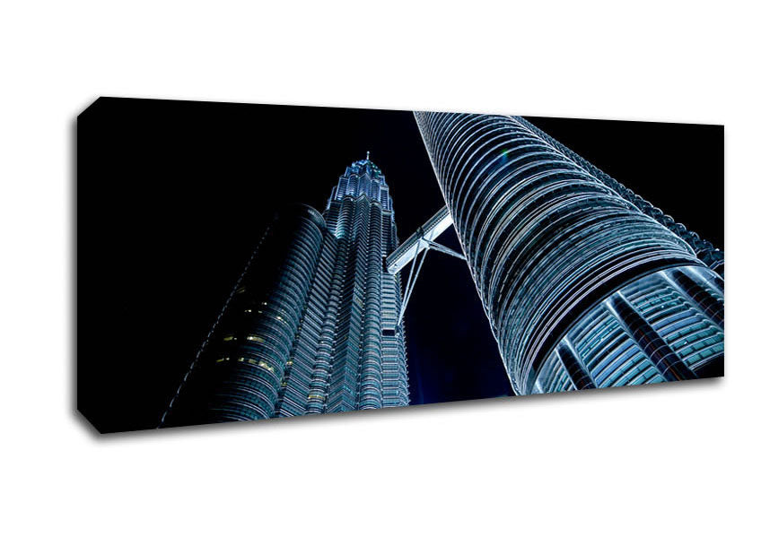 Building Towers Canvas Wall Art
