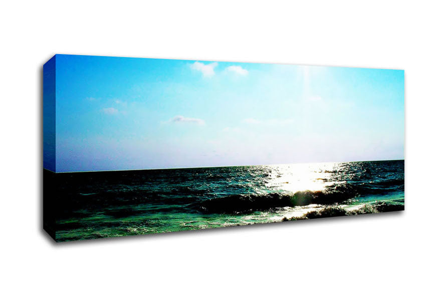 The Waves Of The Ocean Canvas Wall Art