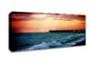 Ocean Waves At Daybreak Canvas Wall Art