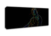 Bruce Lee Fist Of Fury Psychedelic Canvas Wall Art