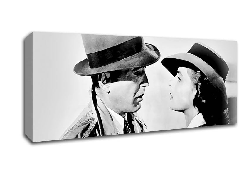 Casablanca The Look B n W Canvas Wall Art