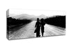Charlie Chaplin The Long Walk Home Canvas Wall Art