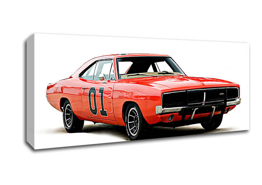 Dukes Of Hazzard Canvas Wall Art