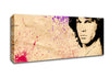 Jim Morrison Colour Splash Canvas Wall Art