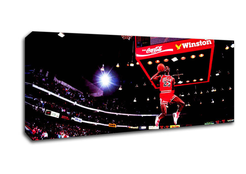 Micheal Jordon Air Canvas Wall Art