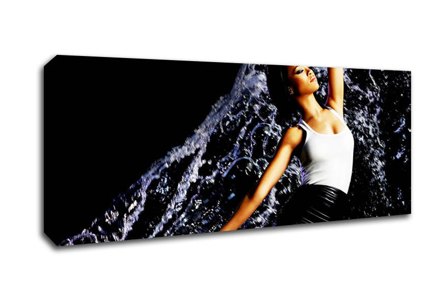 Rhianna Rain Canvas Wall Art