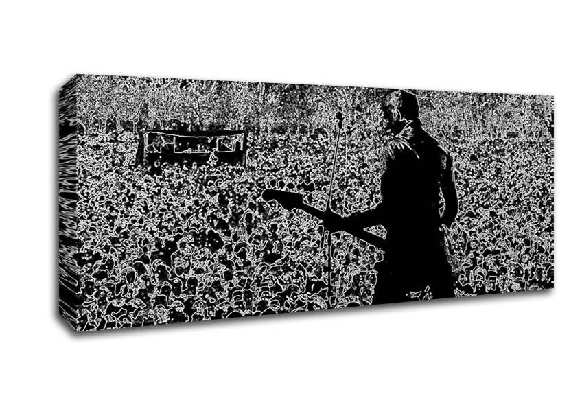 The Clash At Hide Park Canvas Wall Art