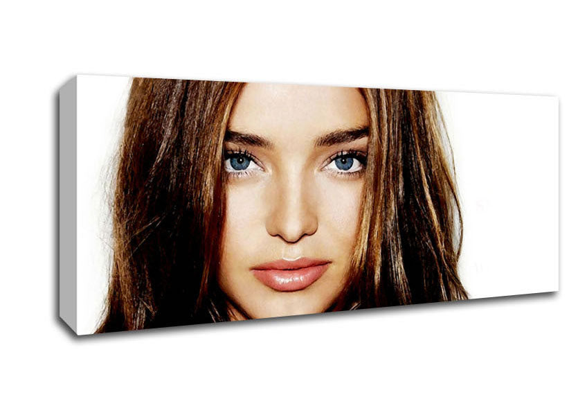 Miranda Kerr Face Canvas Wall Art