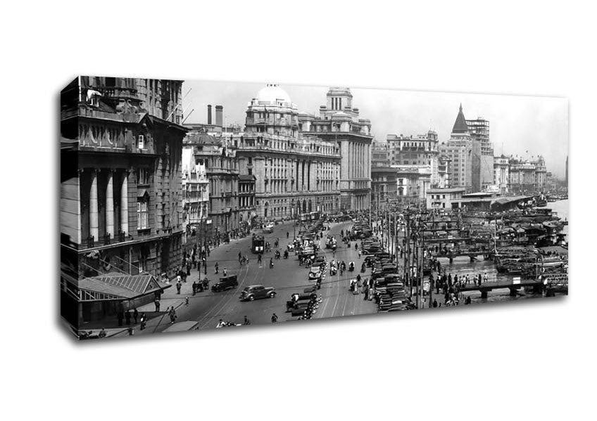 Shanghai 1930 Canvas Wall Art