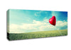 Alone Heart Flying Canvas Wall Art