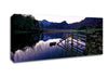 Beautiful Lake Above The Hills Canvas Wall Art