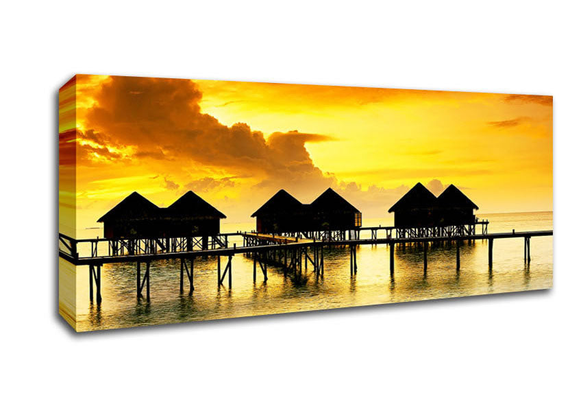 The Retreat For Lovers Canvas Wall Art
