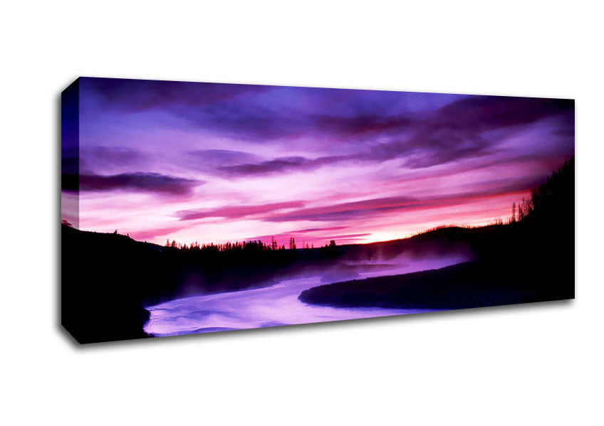 Mystical River Canvas Wall Art