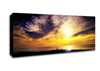 Yellow Ocean Sunblaze Canvas Wall Art