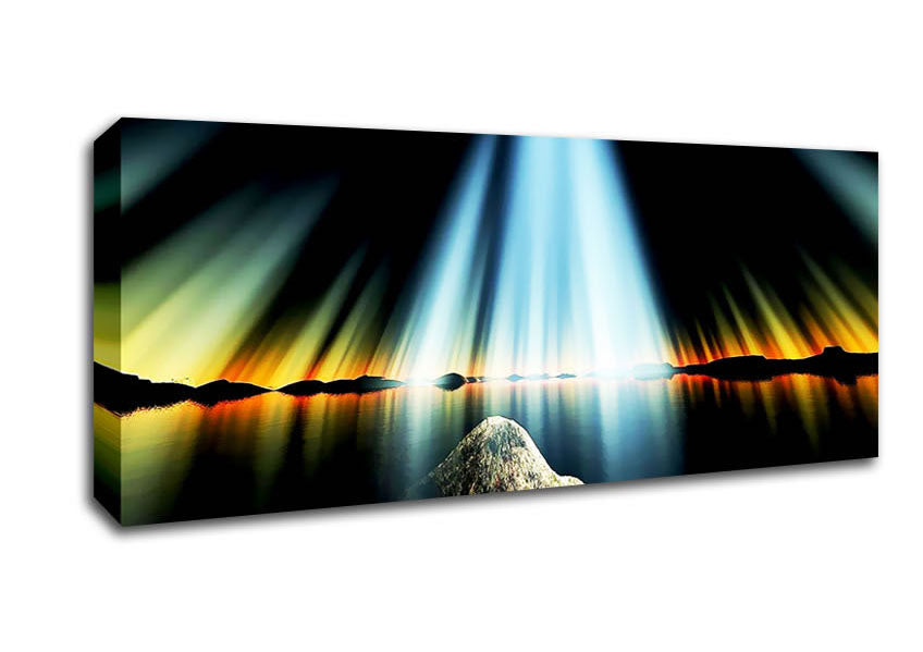 The Sun Rays Of God Canvas Wall Art
