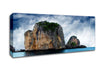 Ocean Island Storm Canvas Wall Art