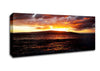 Movement Of The Ocean Sun Canvas Wall Art