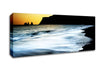 The Oceans Ebb At Dusk Canvas Wall Art