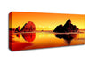 Reflections Of The Rocky Ocean Canvas Wall Art