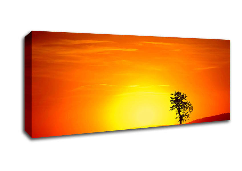 As The Sun Sets Canvas Wall Art