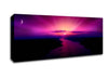 Morning Purple Sunrise Canvas Wall Art