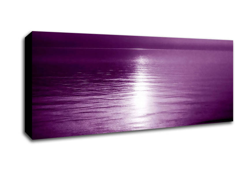 Serenity Mauve Canvas Wall Art